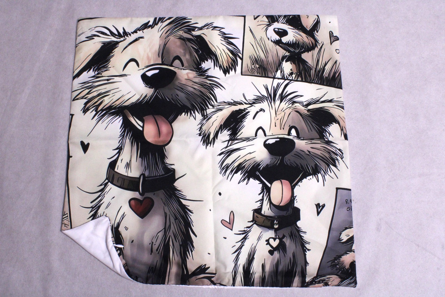 NEW 4pcs of Cartoon Dog Pattern Pillow Covers ( Set of 4 )6