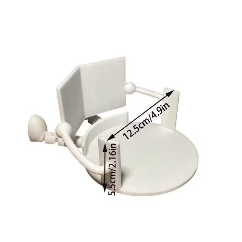 NEW Playful Book Reading Toilet Paper Holder , Black or White3