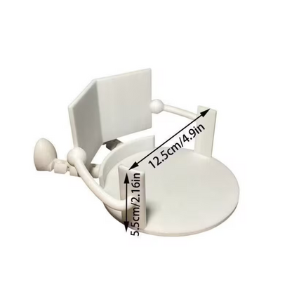 NEW Playful Book Reading Toilet Paper Holder , Black or White3