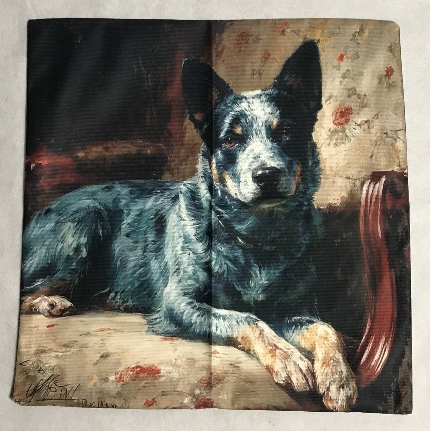 NEW  Blue HeelerAustralian Cattle Dog Pillow Cover (1)1