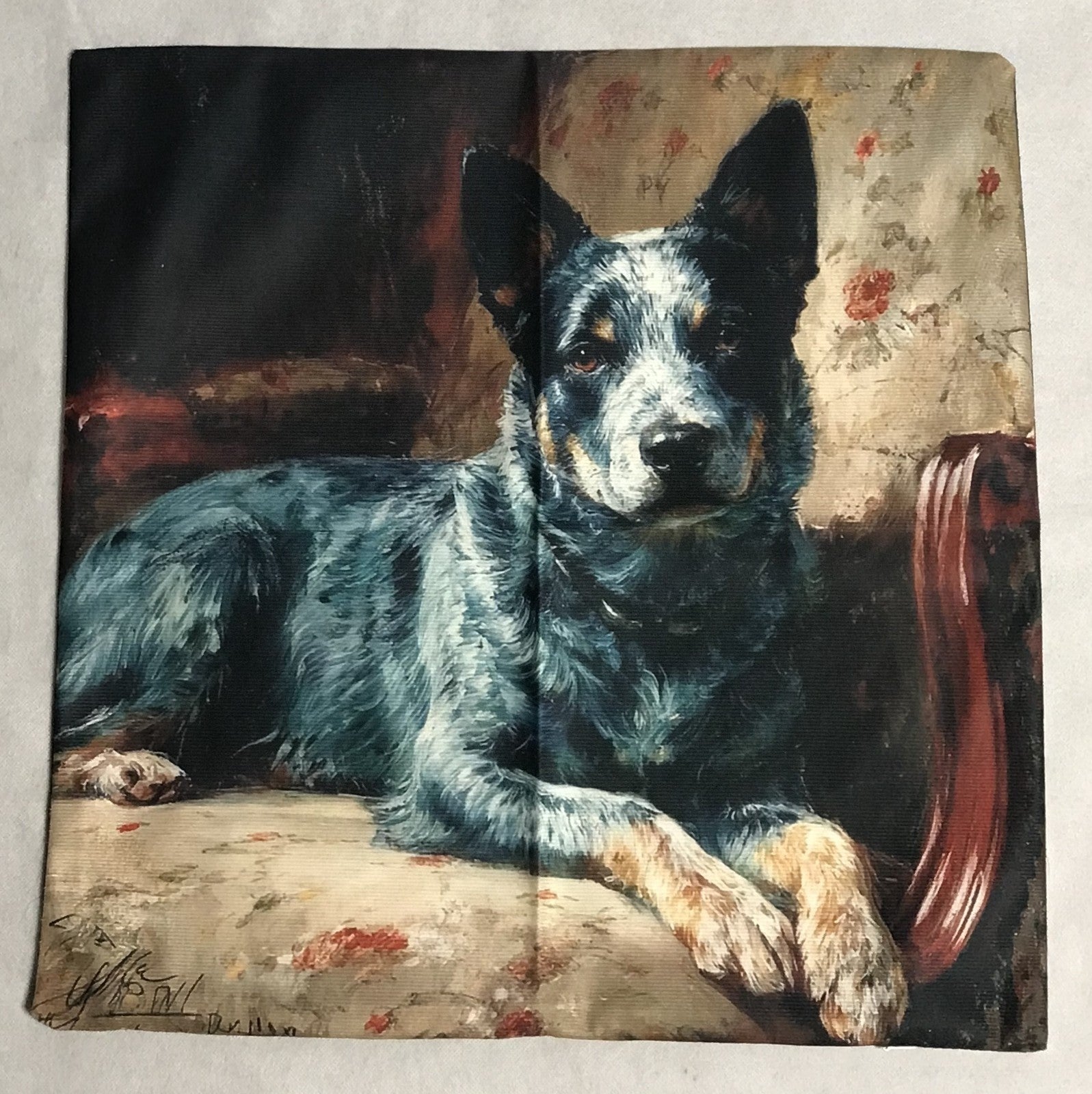 NEW  Blue HeelerAustralian Cattle Dog Pillow Cover (1)1