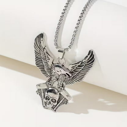 New Eagle Pendant Necklace0