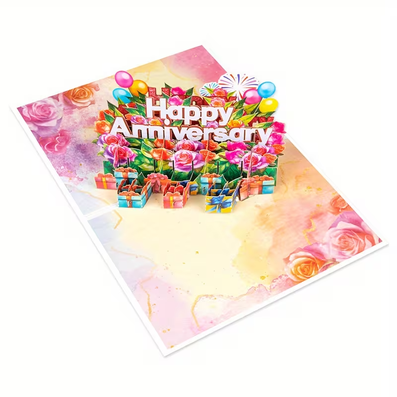 NEW 3D Pop-Up Anniversary Greeting Card4