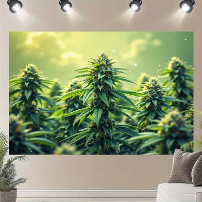 NEW 420 Vibrant Cannabis-Themed Wall Tapestry8