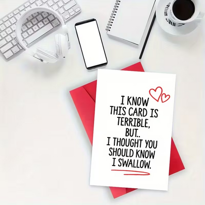Adult Greeting Card, Any Occasion, Funny and Naughty Card W/Envelope5
