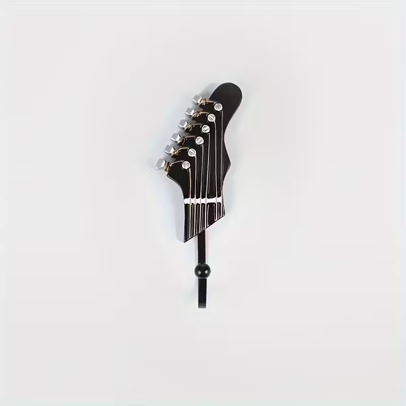 NEW  Guitar-Shaped Wall Hook, Hat, Coat hanger  (Set of Three)3
