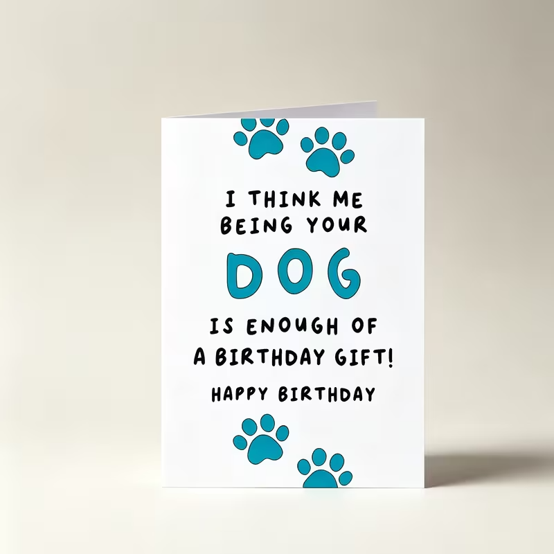 NEW Funny Happy Birthday Cards from Dogs to Moms And Dads5