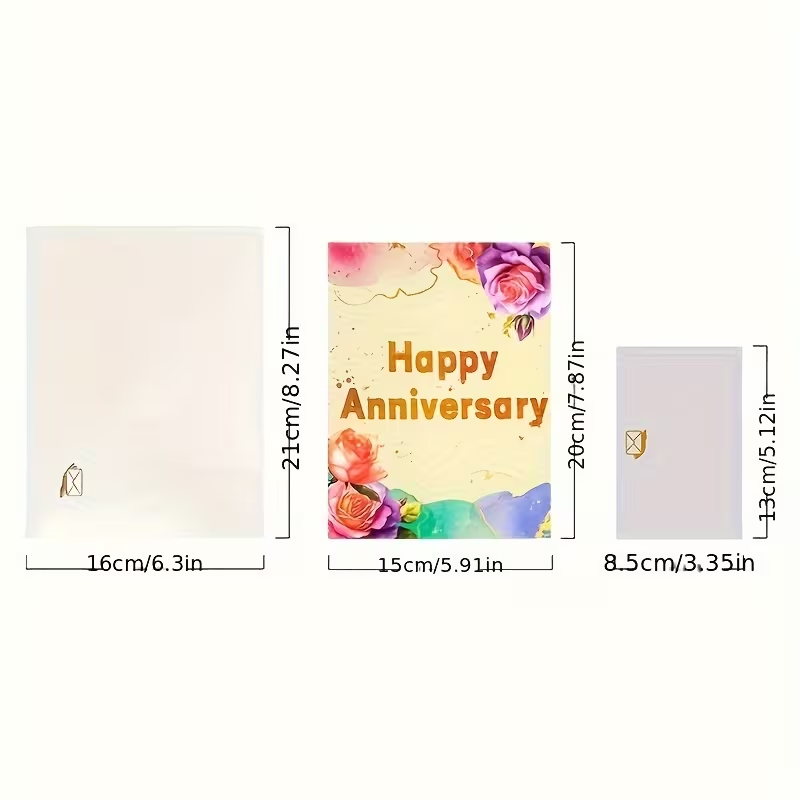 NEW 3D Pop-Up Anniversary Greeting Card1