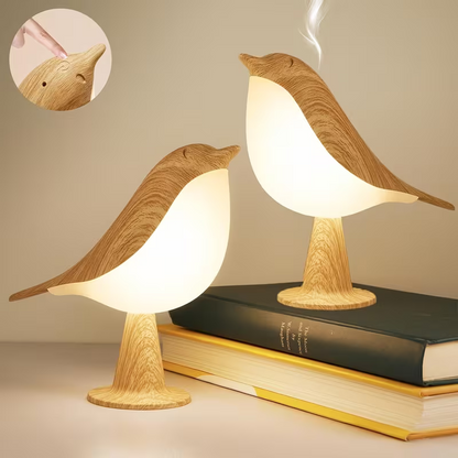 NEW LED Touch-control Bird Lamp, Art Deco, 3-levels Dimmable, Usb-cordless 3