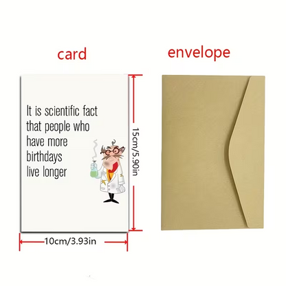 Funny Science-Themed Birthday Card1