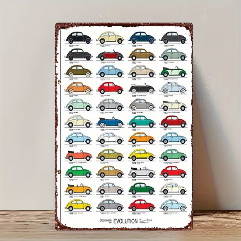 NEW Volkswagen Evolution Metal Sign0