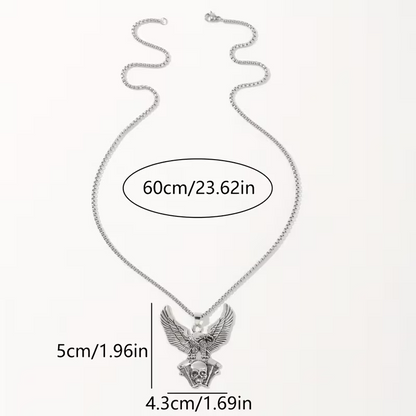 NEW Eagle Street Motorcycle Eagle Pendant W/ Necklace1