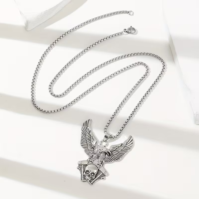 New Eagle Pendant Necklace4