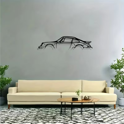 NEW Porsche Metal Silhouette4