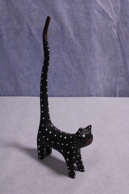 NEW Cat Figurine with Super Long Tail0