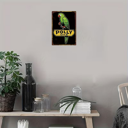 NEW Polly Gas Metal Sign1