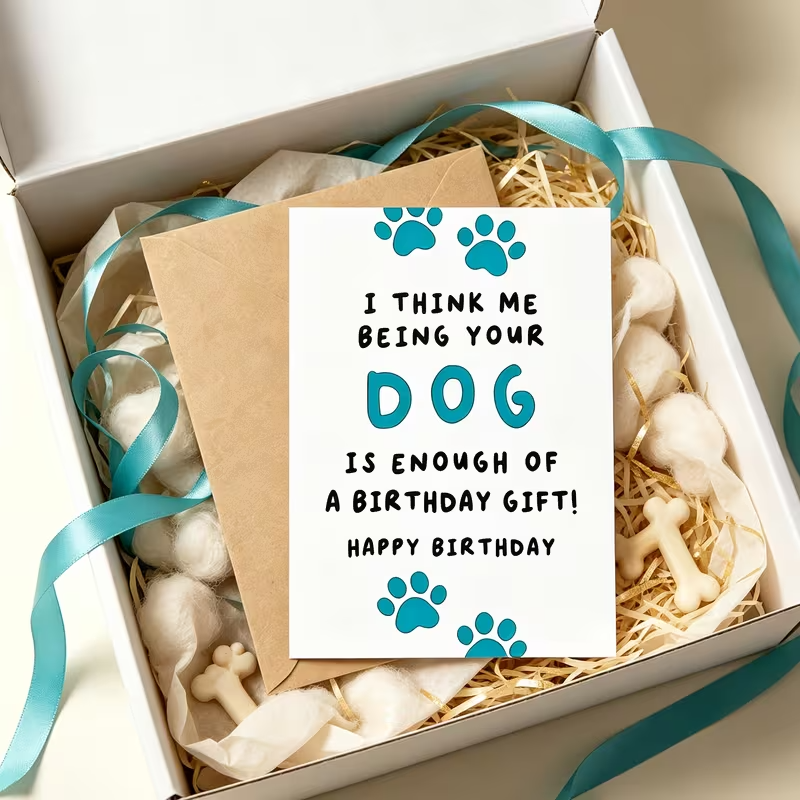 NEW Funny Happy Birthday Cards from Dogs to Moms And Dads3