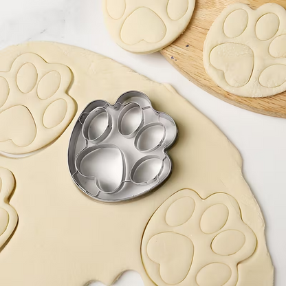 NEW Dog Paw Cookie Cutter, Stainless Steel Paw Print6