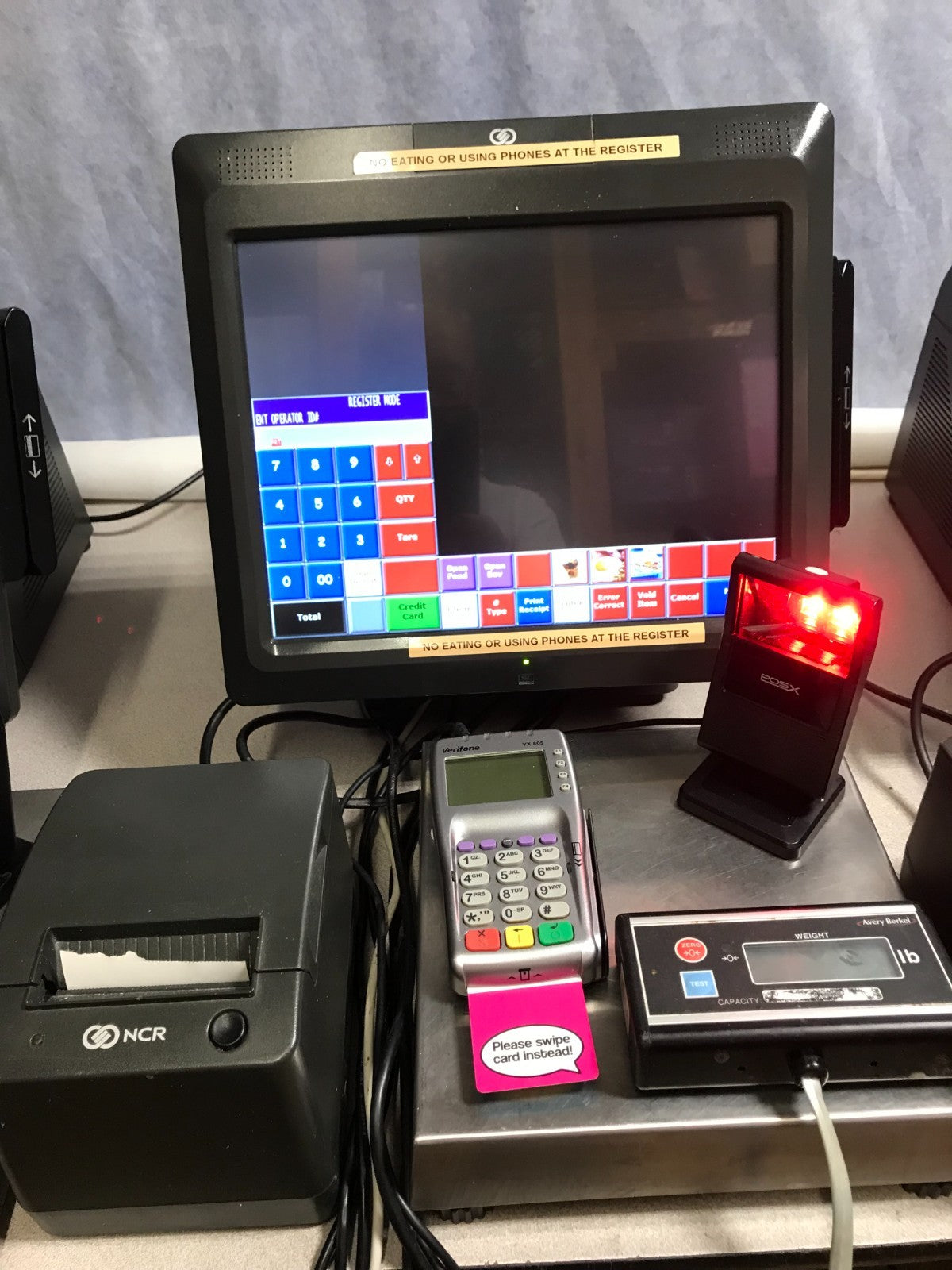 NCR Model 7403  Point-of-Sale Terminals with Printers, Scanners and Weight Scale3