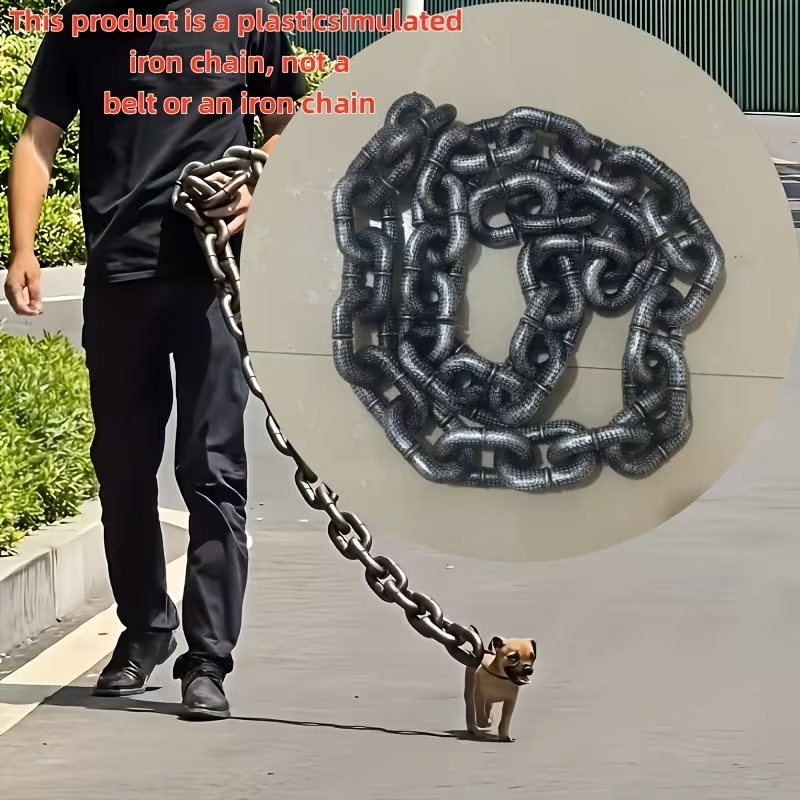 NEW 59-Inch Dog Leash for Outdoor Use,  Humorous Joke Chain7