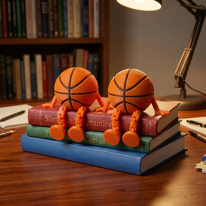 NEW ARTICULATED BASKET BALL FIGURE,  COOL DUDE !2