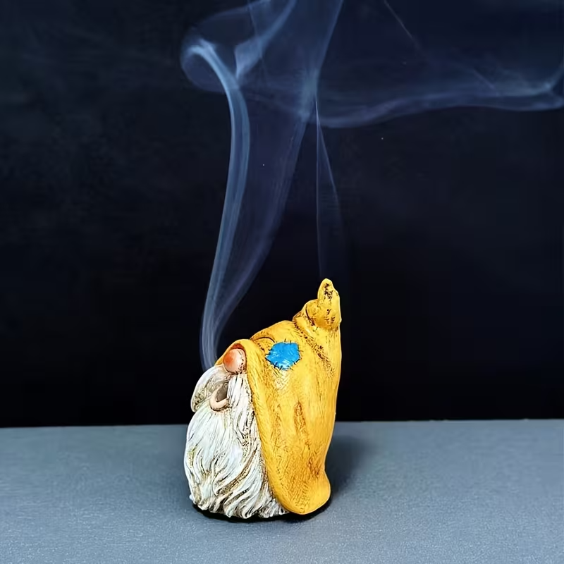 NEW Whimsical Elf Smoking Pipe Figurine3