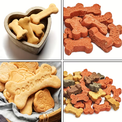 NEW Silicone Mold for Baking with 14 Bone-Shaped Paw Designs3