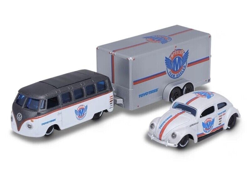 Maisto Design "Team Hauler" Volkswagen Van "Samba"/Volkswagen Beetle w/trailer5