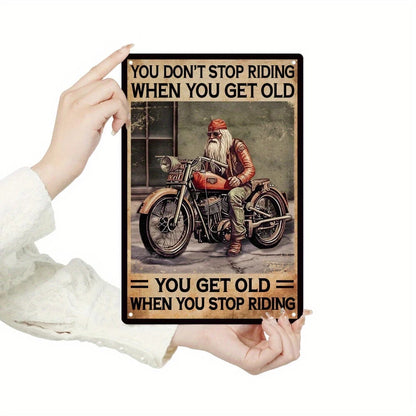NEW Harley Look , Riding Tin Sign, Metal Plaque Vintage Painting Retro Plate0