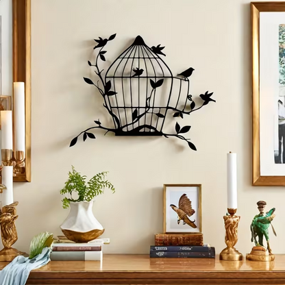 NEW Unique Metal Birdcage Wall Art5