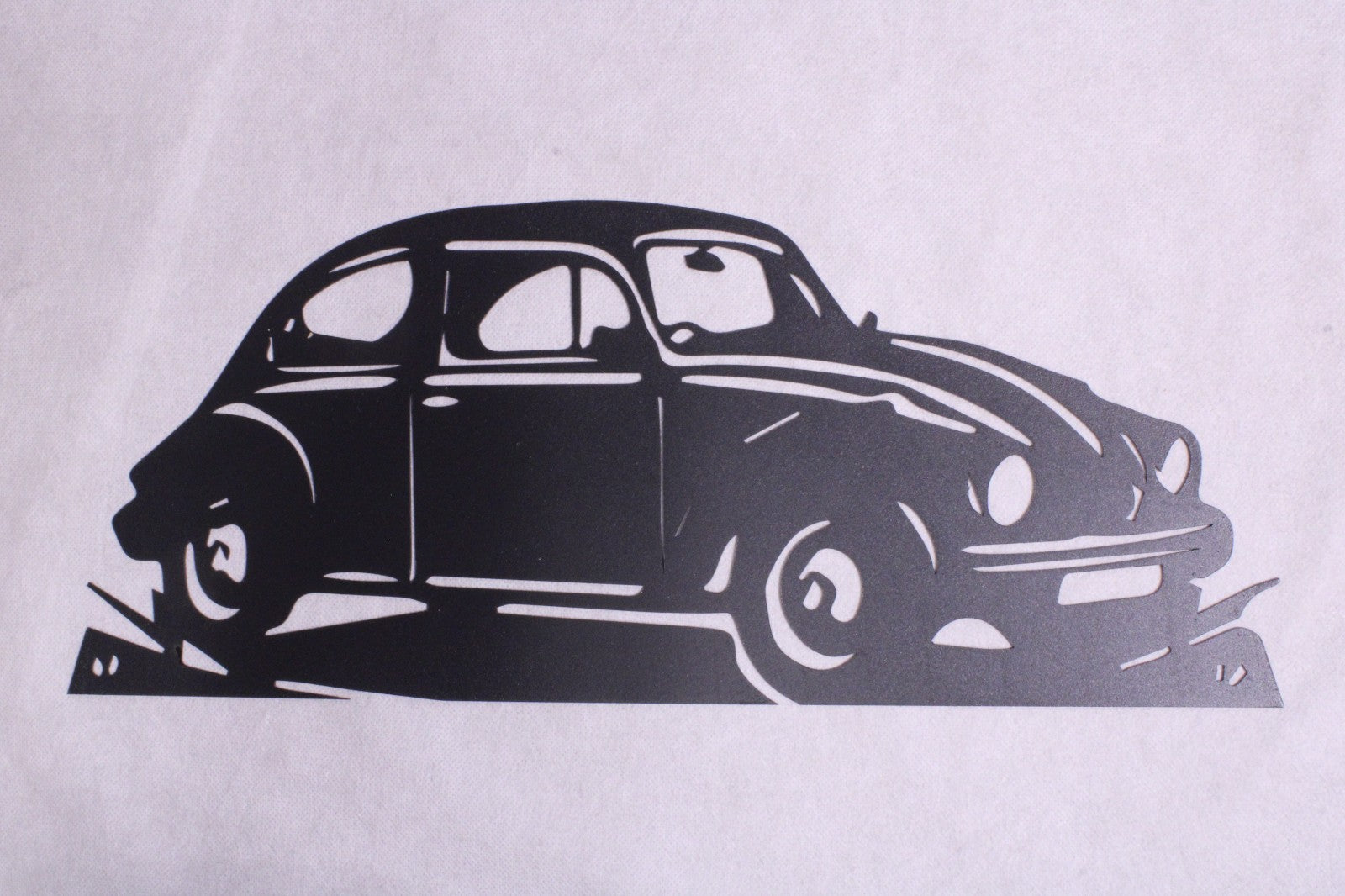 NEW Vintage Volklswagen Silhouette Metal Wall Art0
