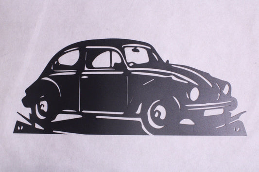 NEW Vintage Volklswagen Silhouette Metal Wall Art0