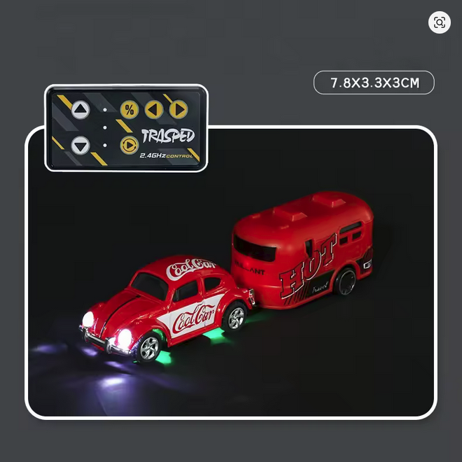 NEW 1:64 Alloy Beetle Remote Control Car Fun Metal Car Model
