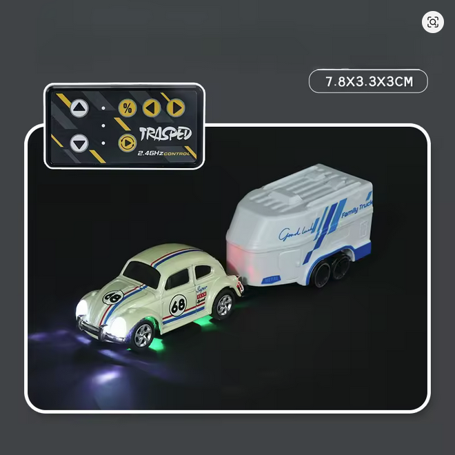 NEW 1:64 Alloy Beetle Remote Control Car Fun Metal Car Model