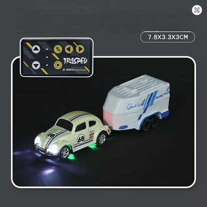 NEW 1:64 Alloy Beetle Remote Control Car Fun Metal Car Model