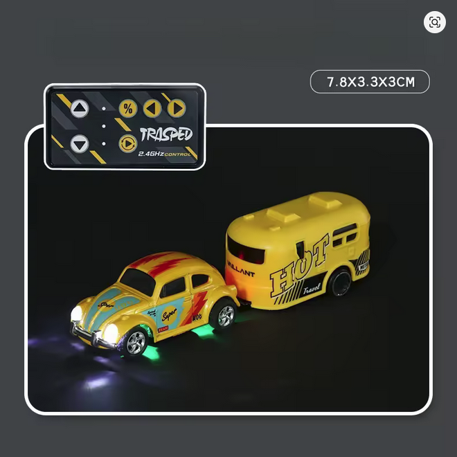 NEW 1:64 Alloy Beetle Remote Control Car Fun Metal Car Model