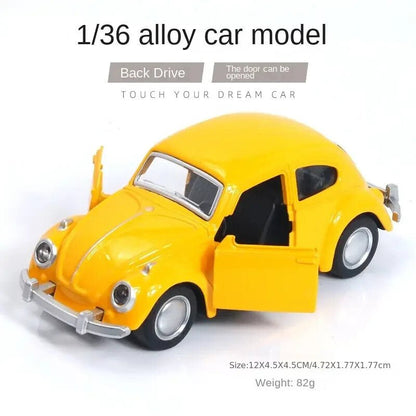 Alloy Toy Car Model Vintage Car with Opening Doors, Pull - Back Mechanism - FranksFunkyStuff