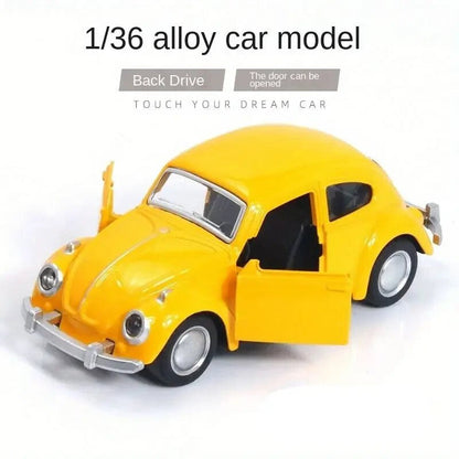 Alloy Toy Car Model Vintage Car with Opening Doors, Pull - Back Mechanism - FranksFunkyStuff