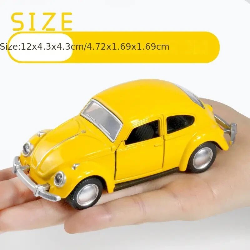 Alloy Toy Car Model Vintage Car with Opening Doors, Pull - Back Mechanism - FranksFunkyStuff