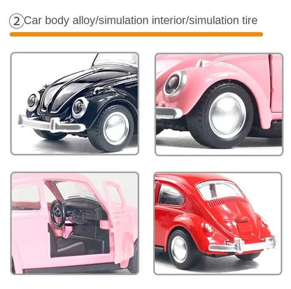 Alloy Toy Car Model Vintage Car with Opening Doors, Pull - Back Mechanism - FranksFunkyStuff