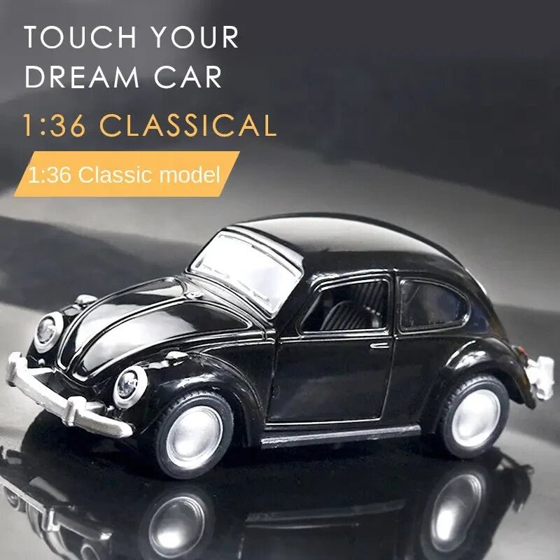 Alloy Toy Car Model Vintage Car with Opening Doors, Pull - Back Mechanism - FranksFunkyStuff