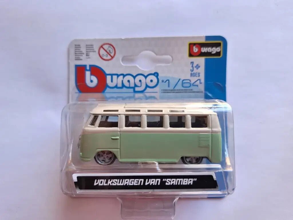 Bburago Diecast 1:64 Scale Volkswagen Van "Samba" - FranksFunkyStuff