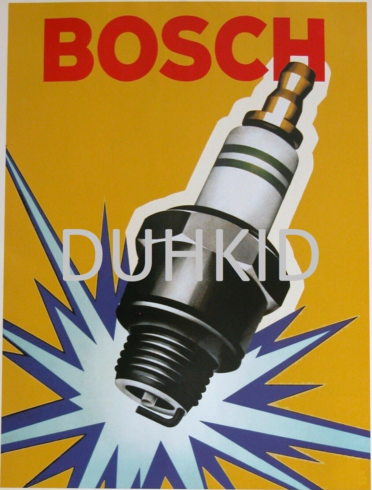 BOSCH ORIGINAL GERMAN PRINT - FranksFunkyStuff