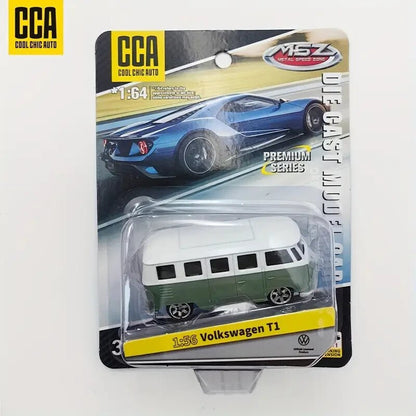 CCA Cool Chic Auto 1:56 Scale Volkswagen VW T2 Bus Alloy Model - FranksFunkyStuff