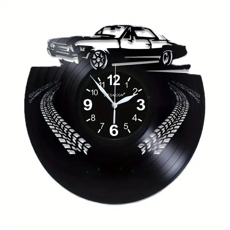 Chevy Chevelle Wall Clock, Muscle Car Design - FranksFunkyStuff