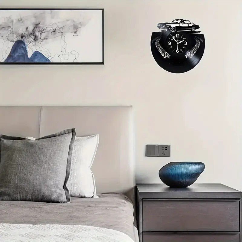 Chevy Chevelle Wall Clock, Muscle Car Design - FranksFunkyStuff