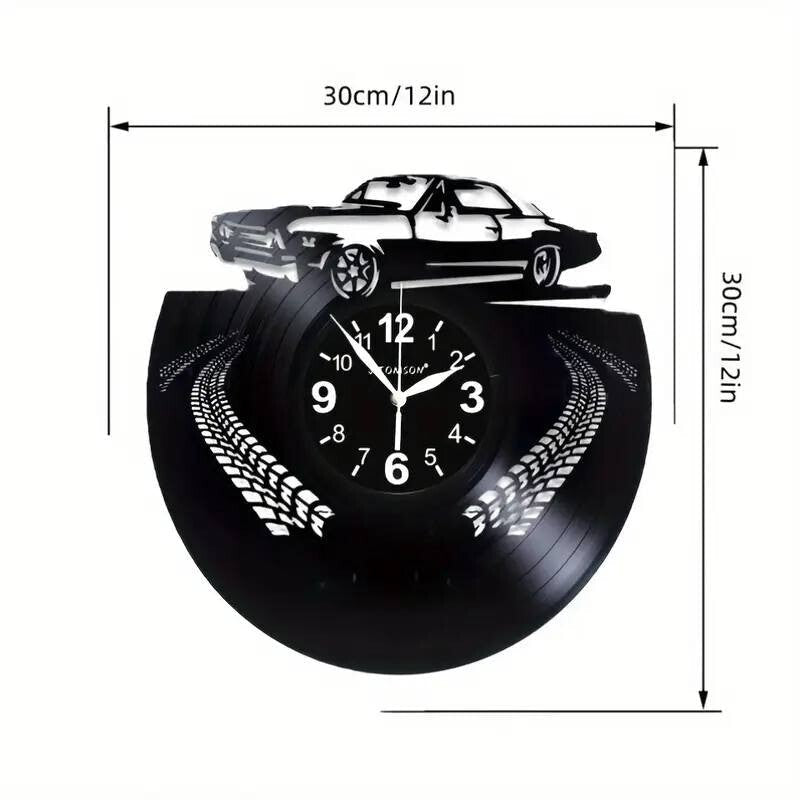 Chevy Chevelle Wall Clock, Muscle Car Design - FranksFunkyStuff