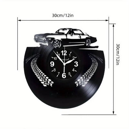 Chevy Chevelle Wall Clock, Muscle Car Design - FranksFunkyStuff
