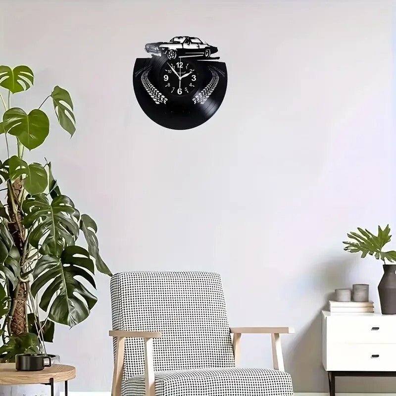 Chevy Chevelle Wall Clock, Muscle Car Design - FranksFunkyStuff