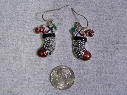 Christmas Stocking Earrings - FranksFunkyStuff